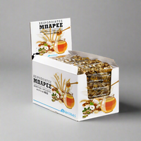 CEREAL BARS FRUITS WITH HONEY & NUTS HANDMADE