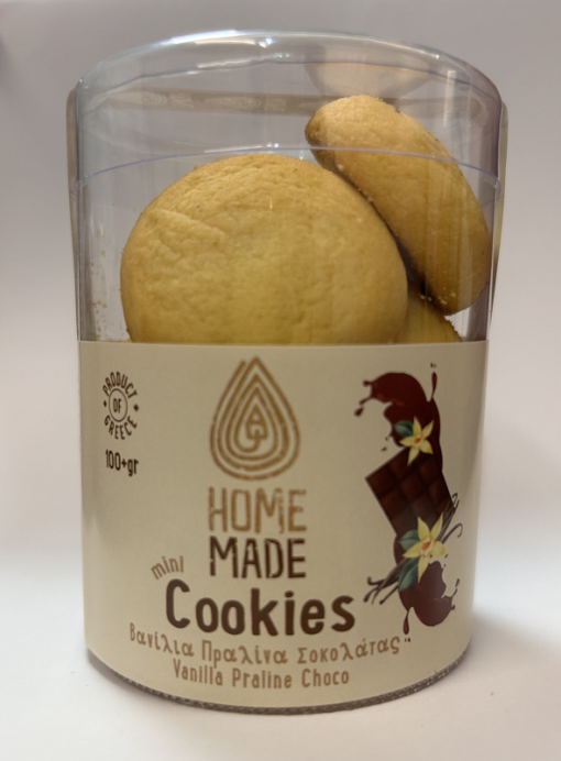 Cookies Vanilla with Praline Chocolate HOME MADE