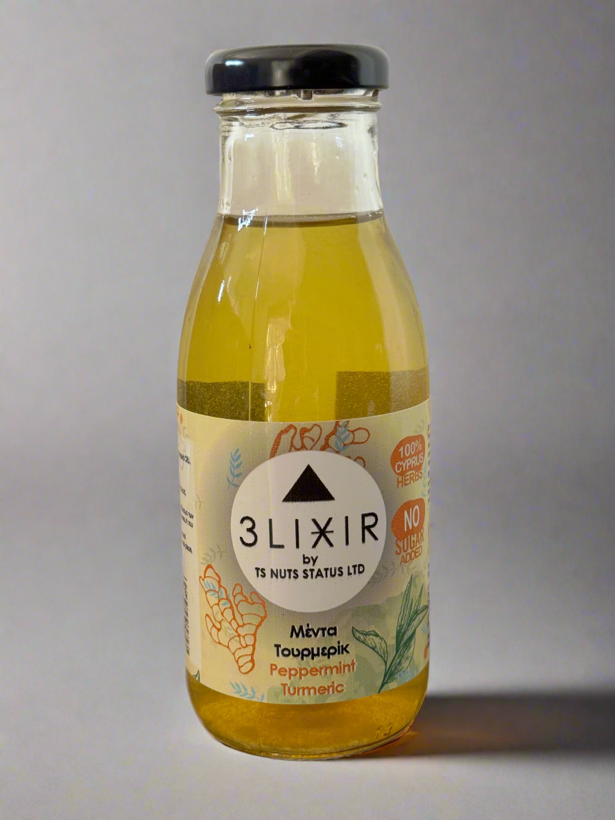 ELIXIR ORGANIC ICED TEA WITH MINT TURMERIC & GERANIUM