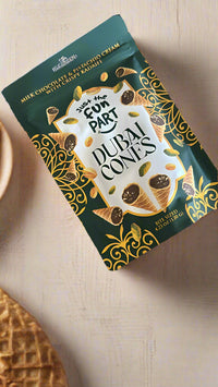 DUBAI CHOCOLATE WAFFLE CONES