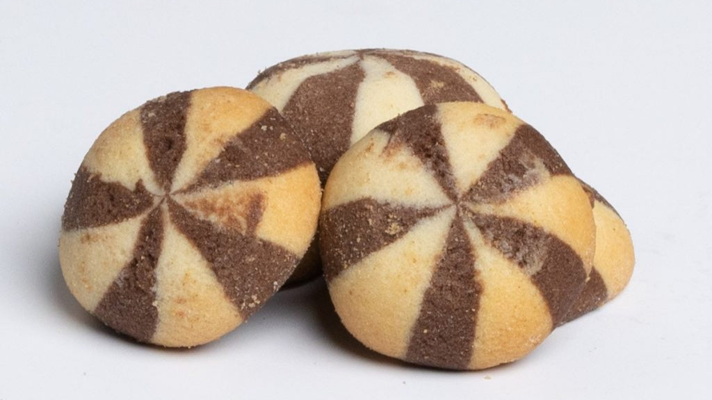 FILLED COOKIES VANILLA & COCOA with Praline Cream (NO ADDED SUGAR)