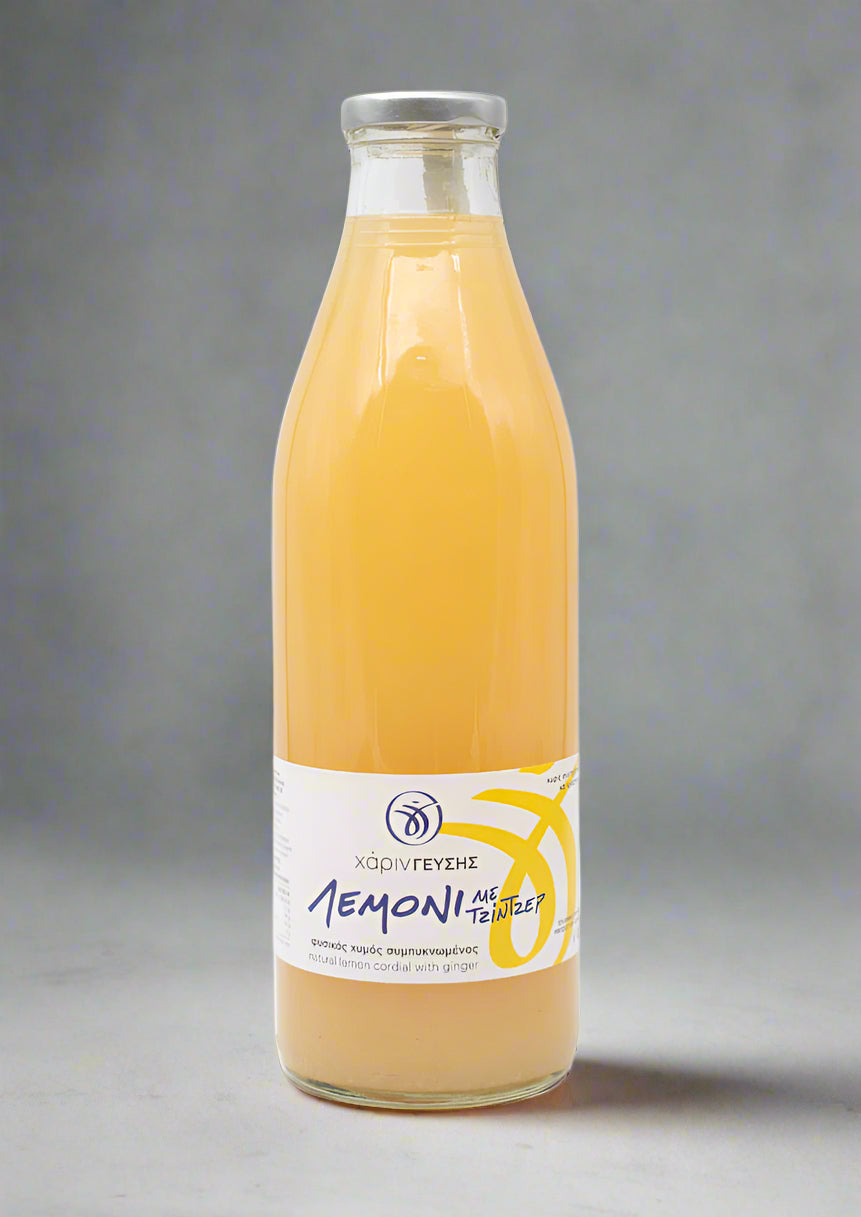 ΒΙΟΛΟΓΙΚΟΣ ΣΥΜΠΥΚΝΩΜΕΝΟΣ ΧΥΜΟΣ ΛΕΜΟΝΙΟΥ &amp; ΤΖΙΝΤΖΕΡ